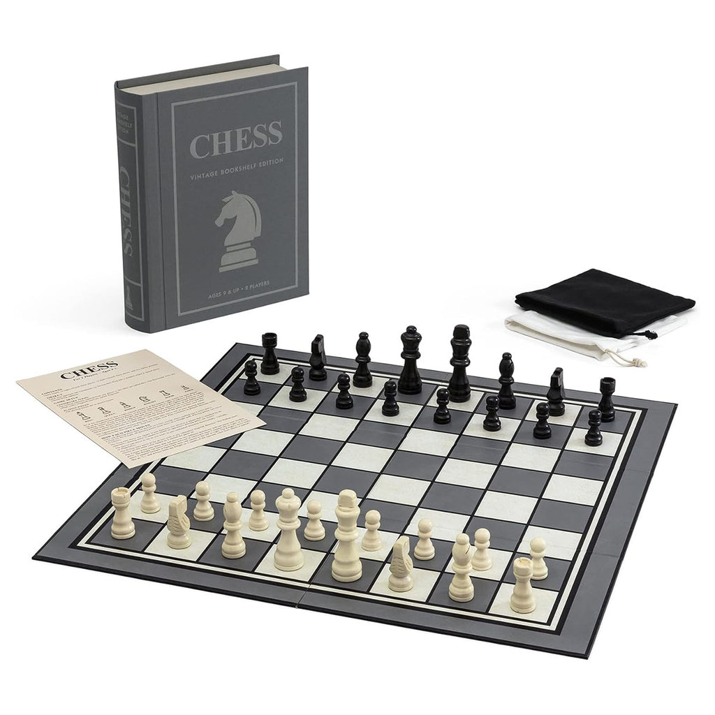 Chess Vintage Bookshelf Edition