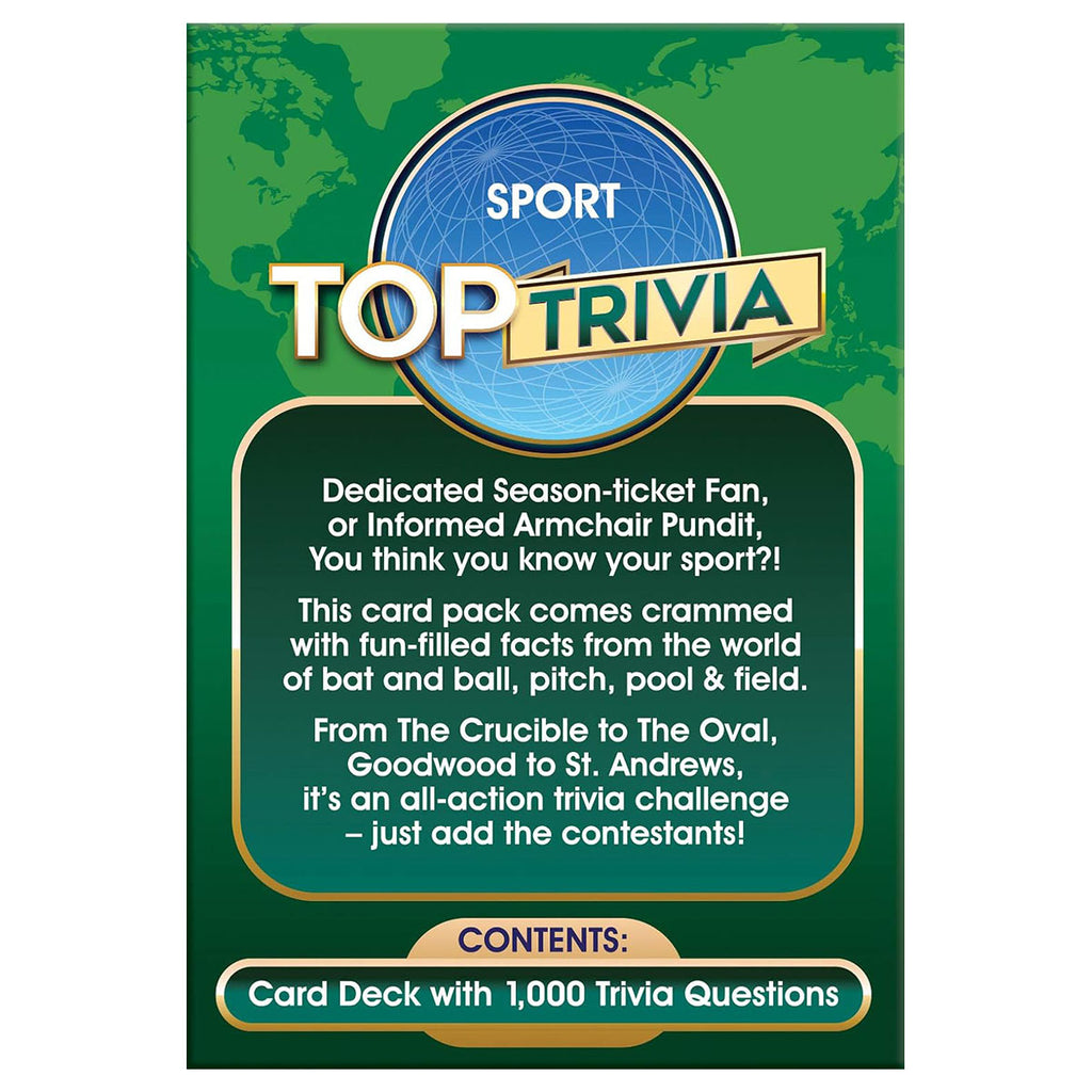 Top Trivia Sports Quiz Cards