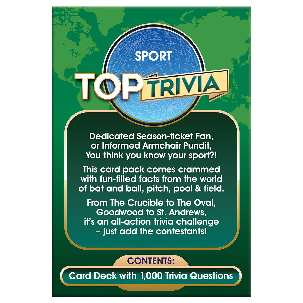 Top Trivia Sports Quiz Cards