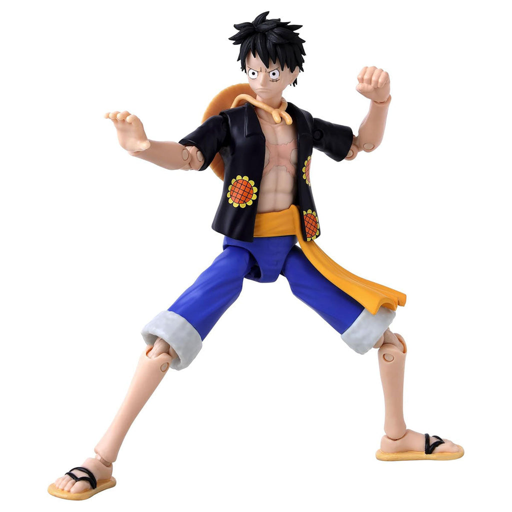 One Piece Anime Heroes: Monkey D. Luffy Dressrosa Figure