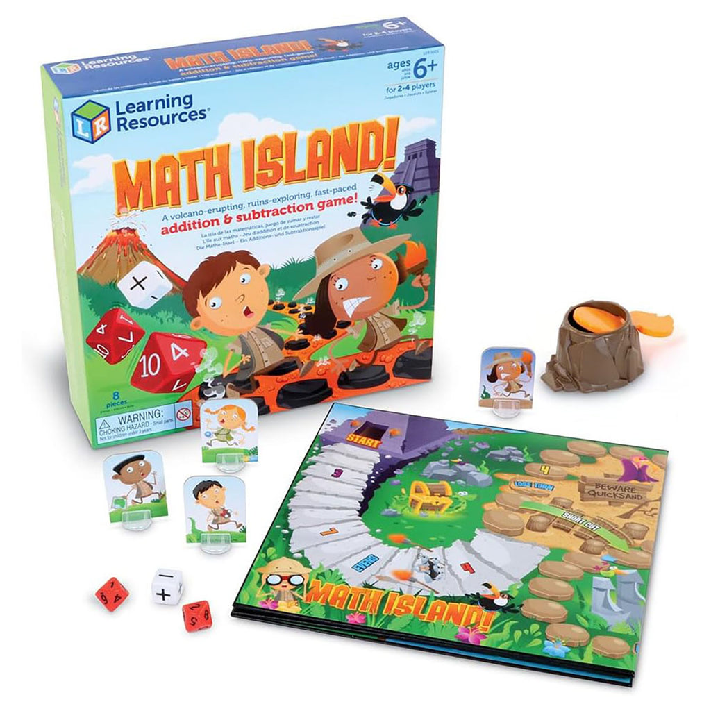 Math Island! Addition & Subtraction Game