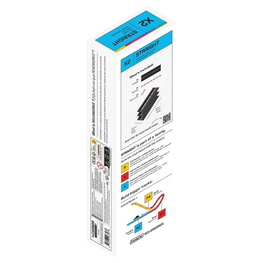Candylab Roadworks Straight Track Expansion 3-Pack