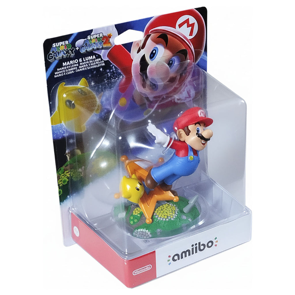 Mario and Luma amiibo Figure