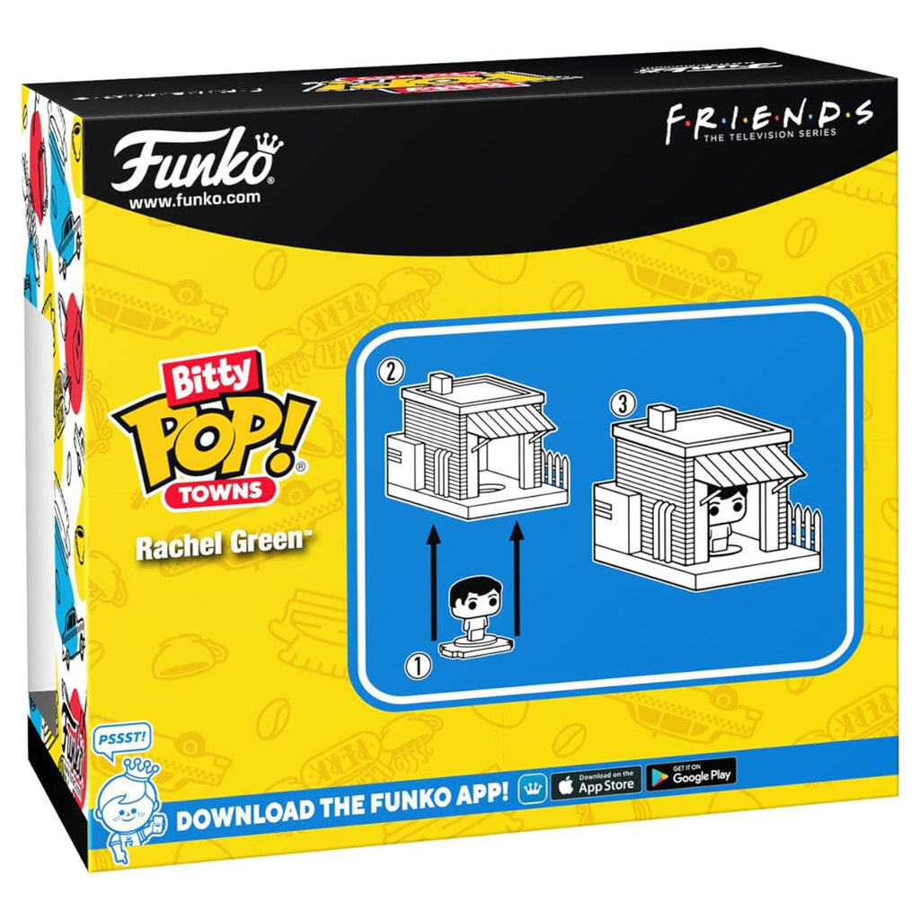 Funko Bitty Pop! Towns: Friends The TV Series: Rachel Green and Central Perk