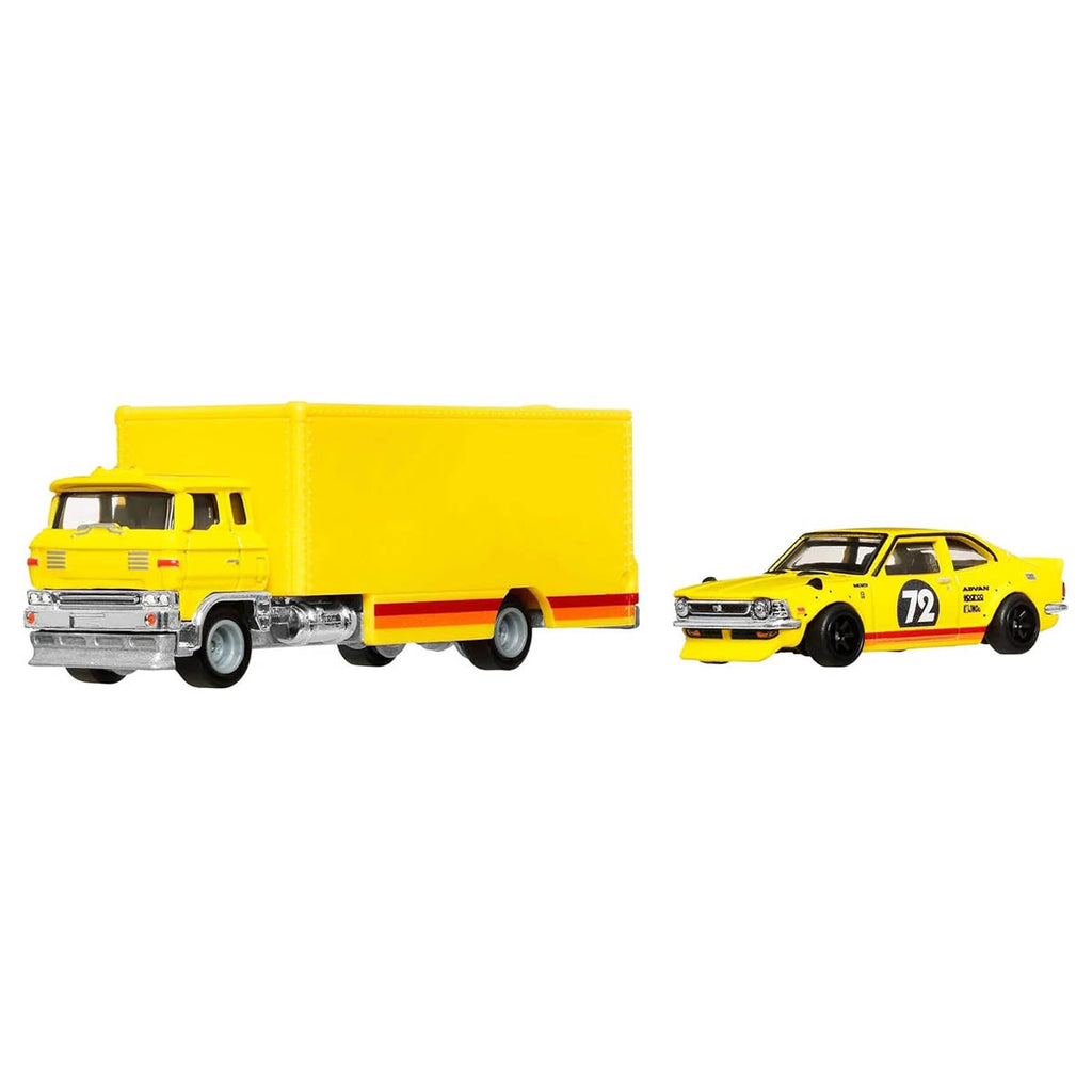 Hot Wheels Car Culture Team Transport: 1972 Toyota Corolla Levin and Sakura Sprinter 1:64 Vehicles
