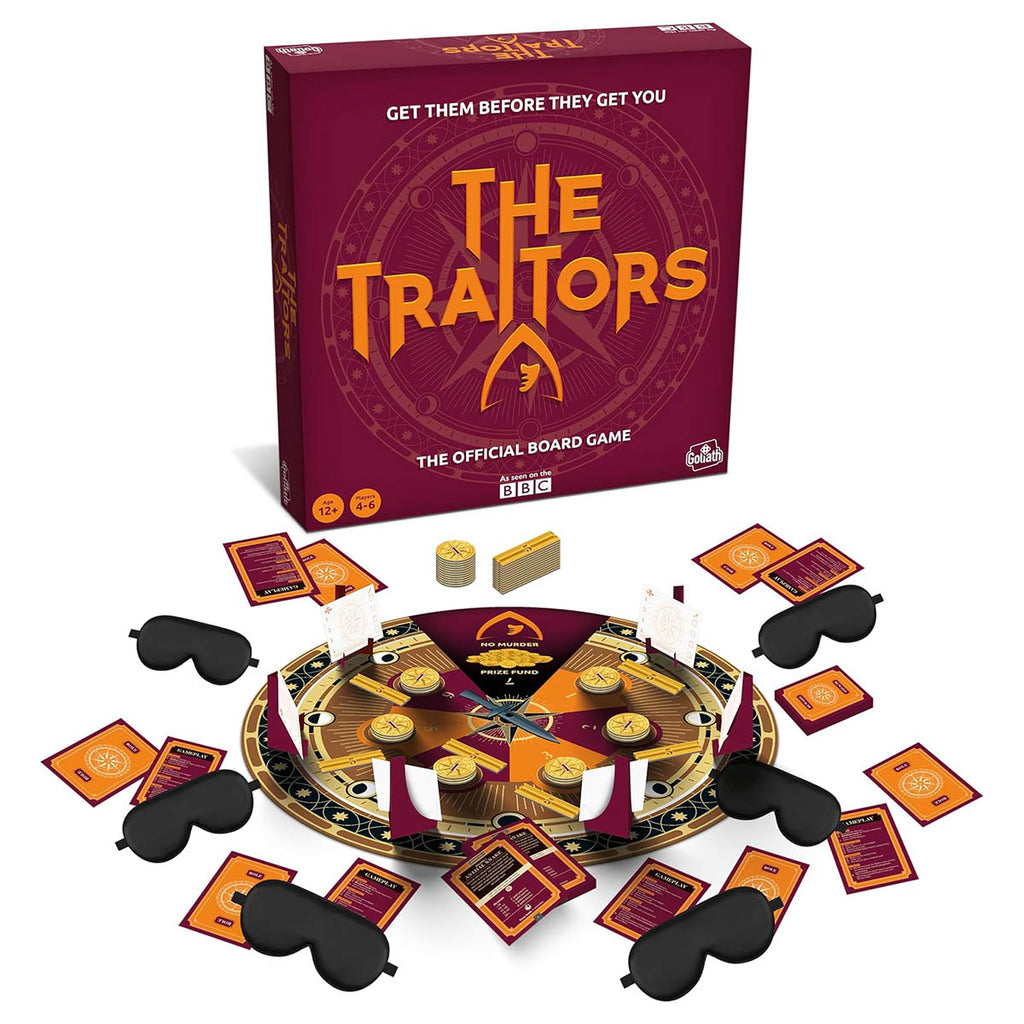 The Traitors gameplay deception voting round game setup