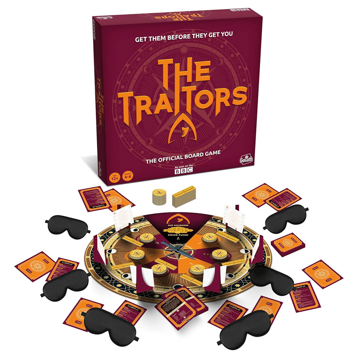 The Traitors gameplay deception voting round game setup