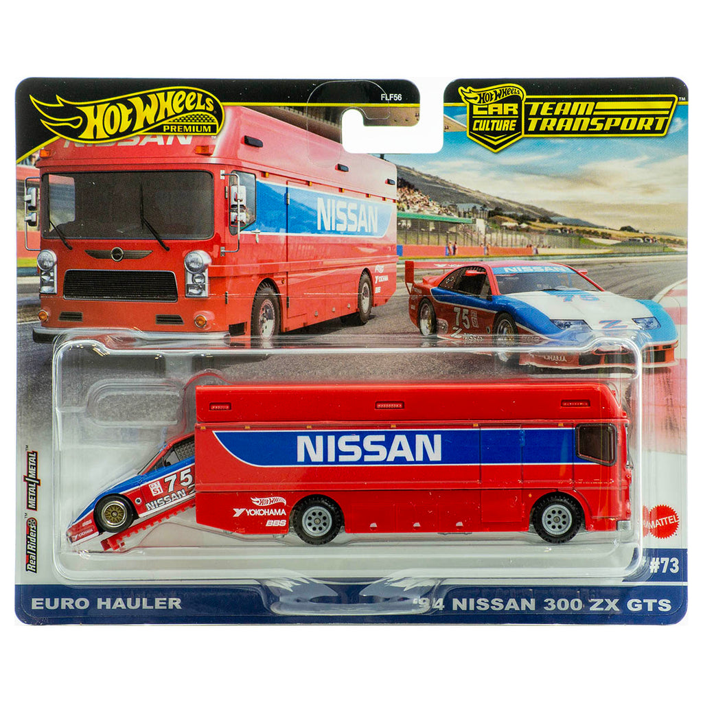 Hot Wheels Car Culture: Team Transport: Euro Hauler and '94 Nissan 300 ZX GTS