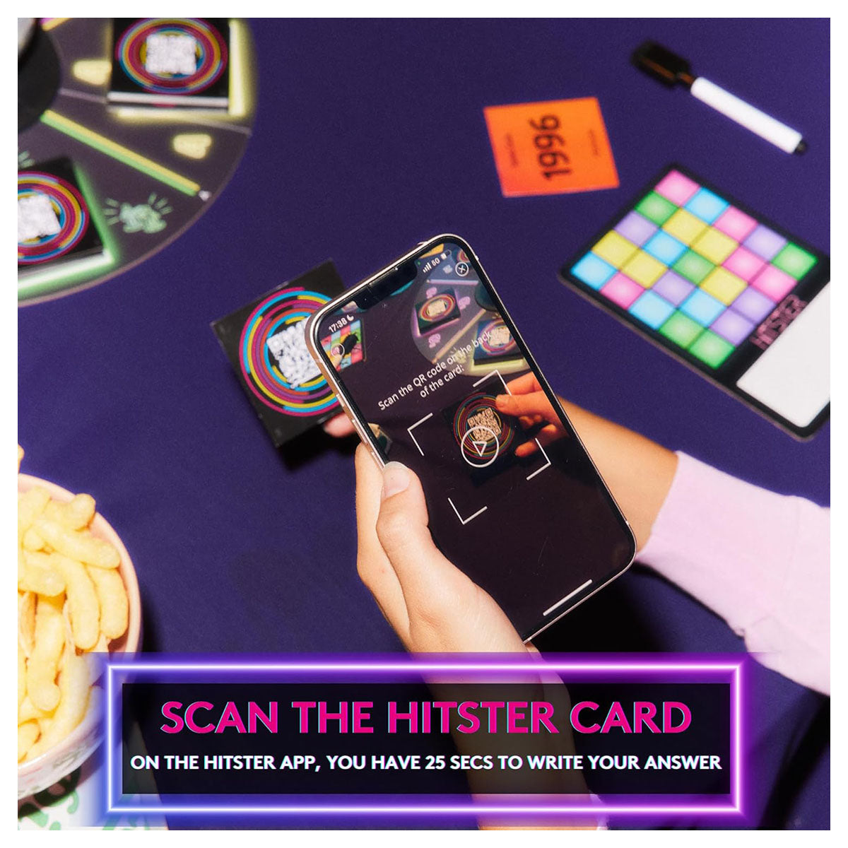 Hitster Bingo music quiz bingo hybrid party game