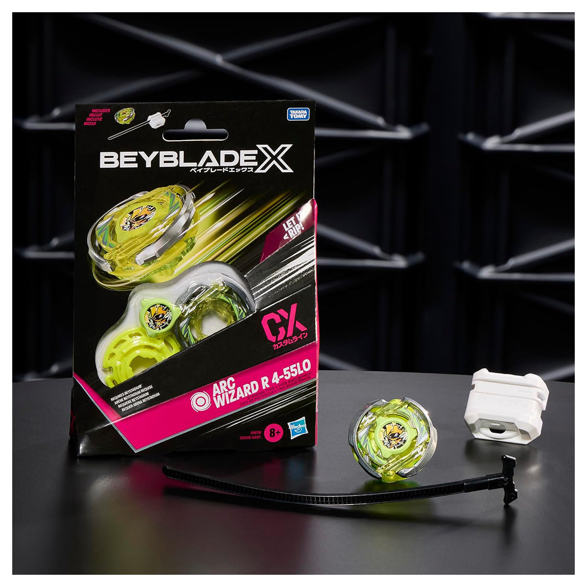 Beyblade X CX Arc Wizard R 4-55LO Stamina Type Starter Pack