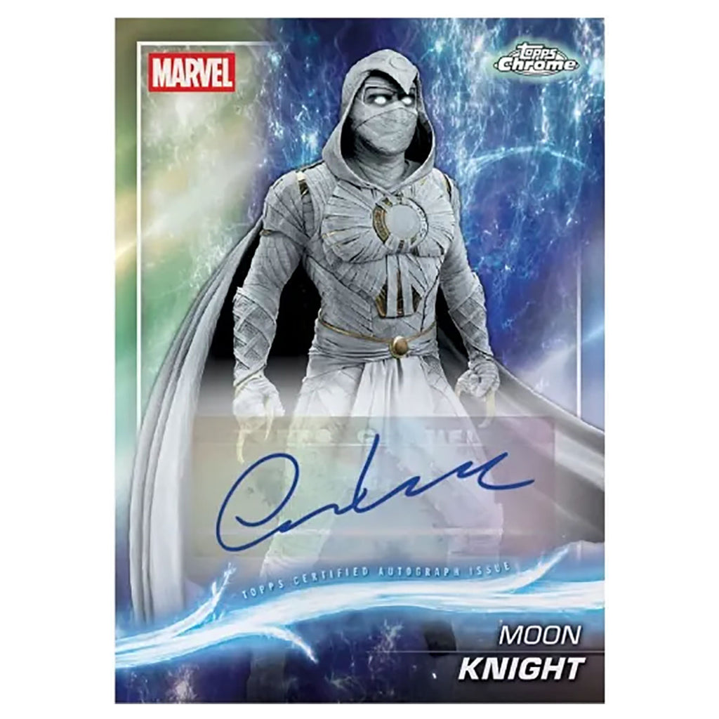 Rare Marvel Chrome autograph card example