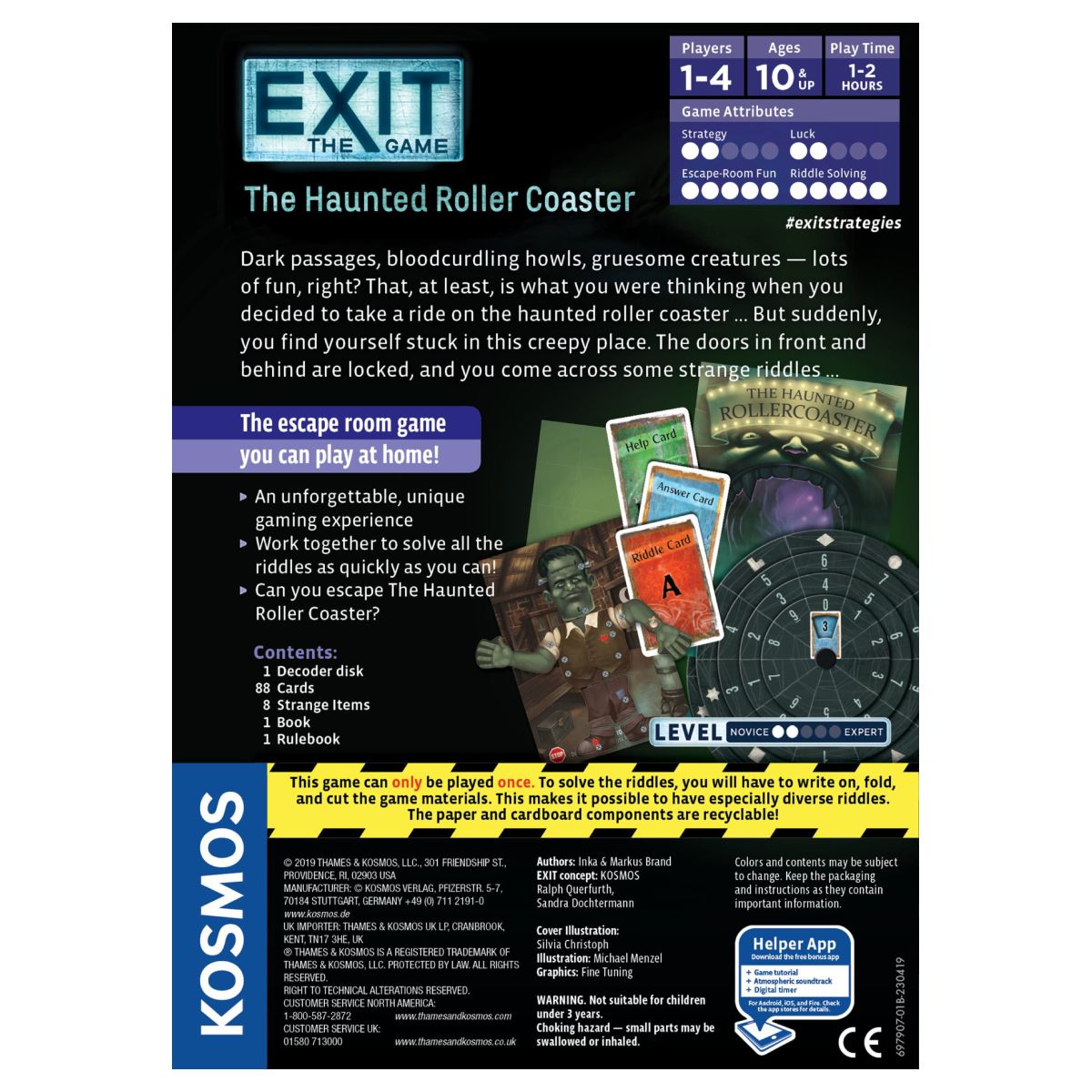 EXIT: The Haunted Roller Coaster Game