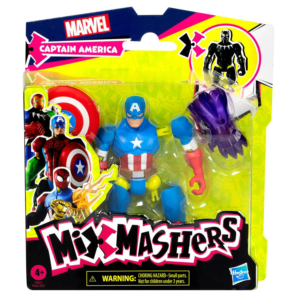 MixMashers Marvel Captain America Action Figure