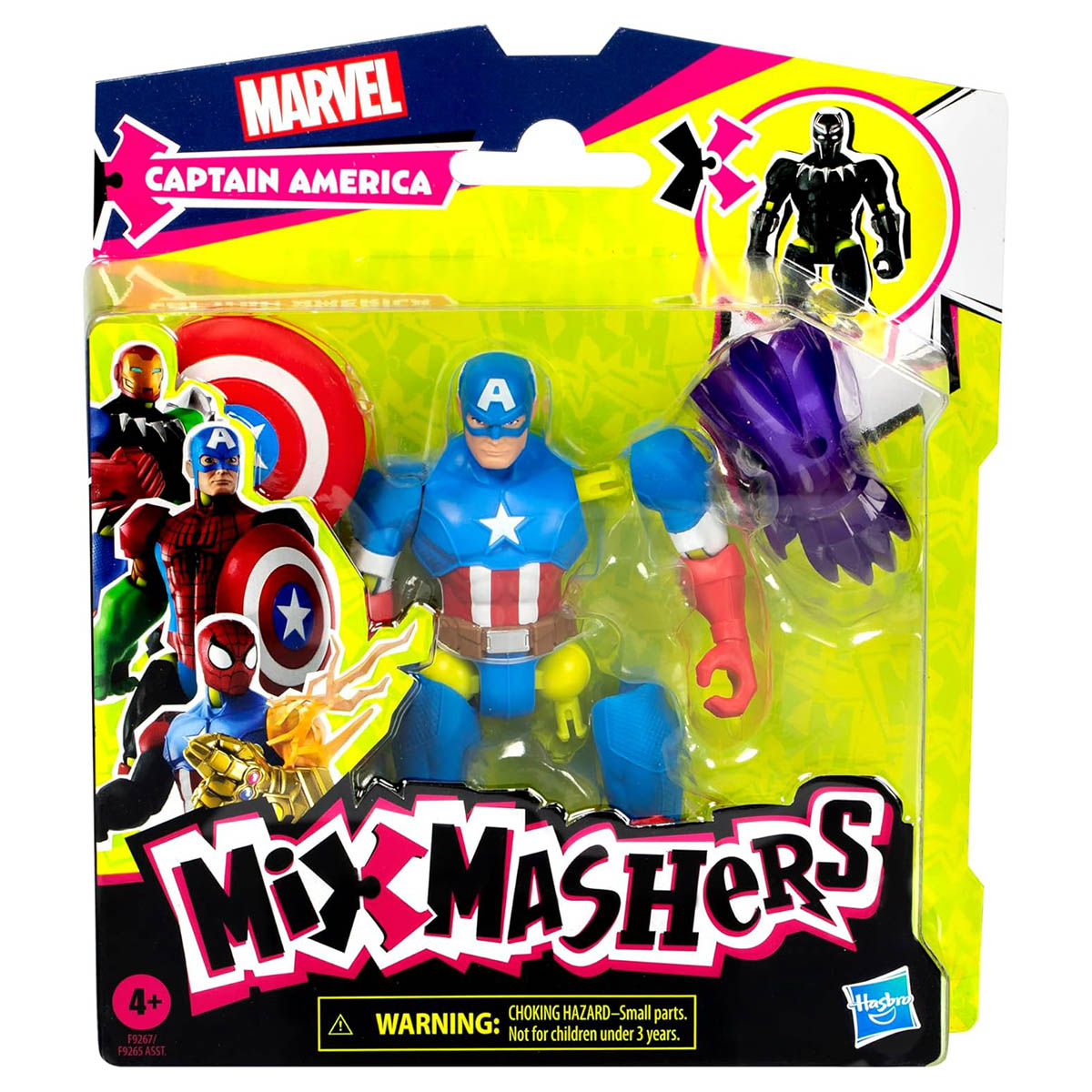 MixMashers Marvel Captain America Action Figure