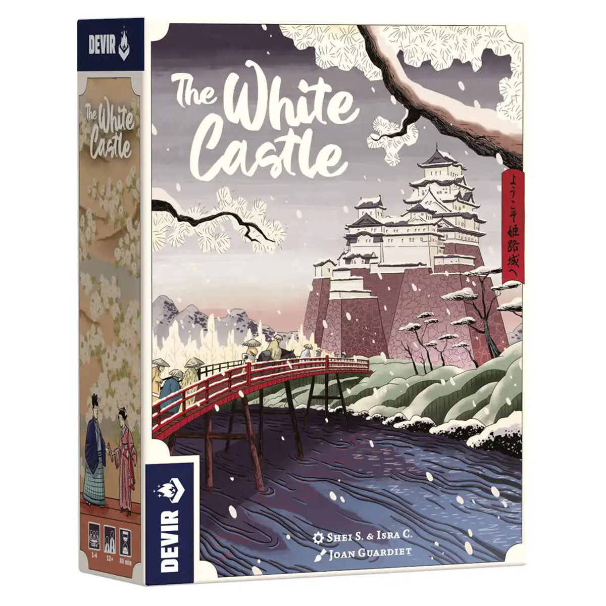 The White Castle - Strategic Euro Board Game Set in Himeji Castle for 1-4 Players