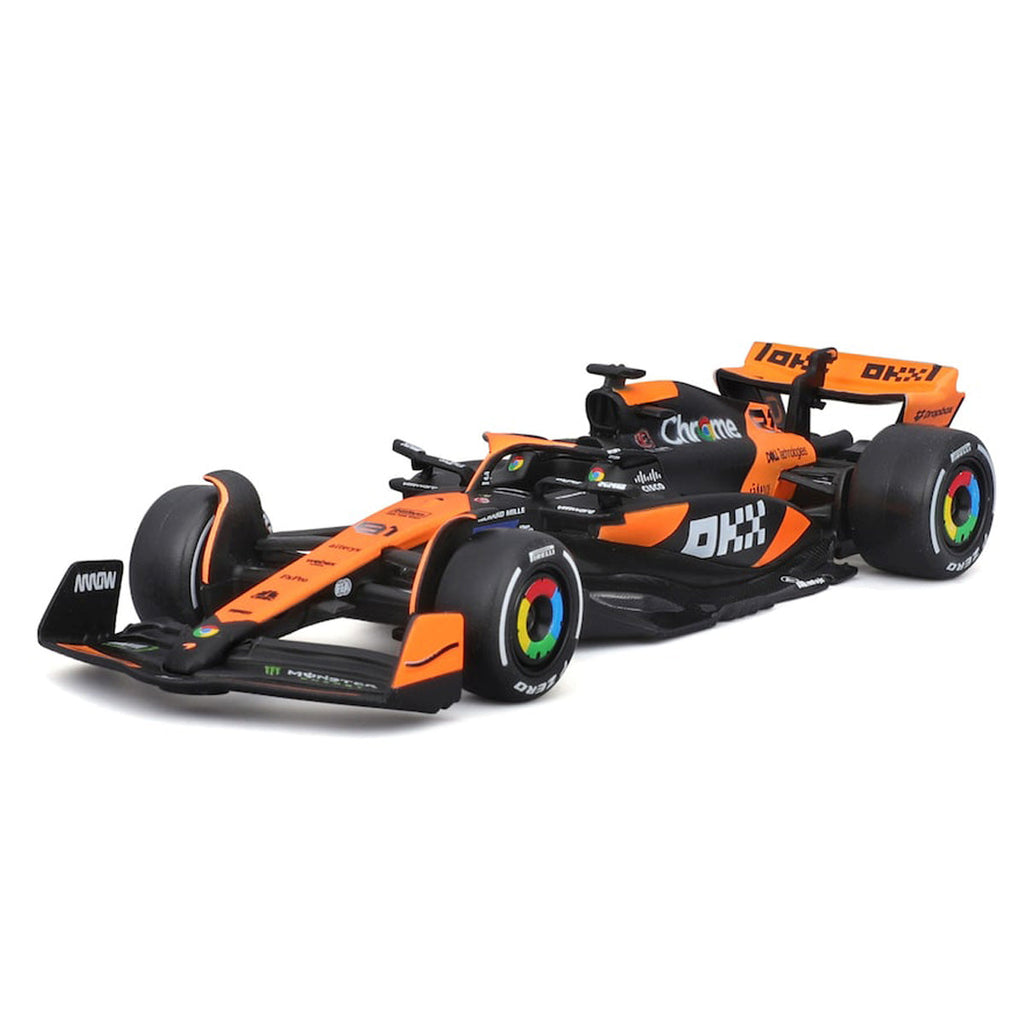 Bburago McLaren F1 MCL38 2024 British Grand Prix Oscar Piastri 1:43 Race Car
