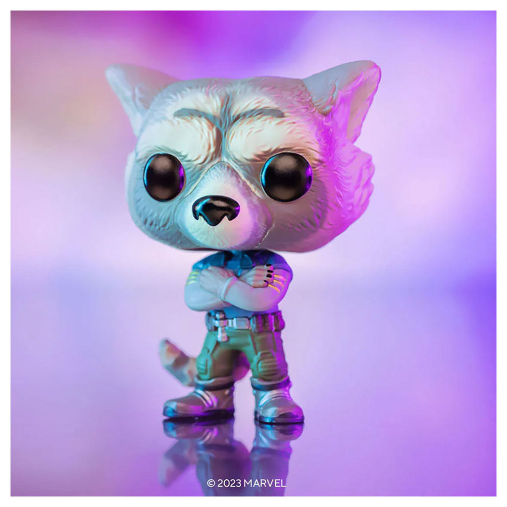 Funko Pop! Marvel Guardians of the Galaxy Volume 3: Rocket Bobble-Head Figure #1211