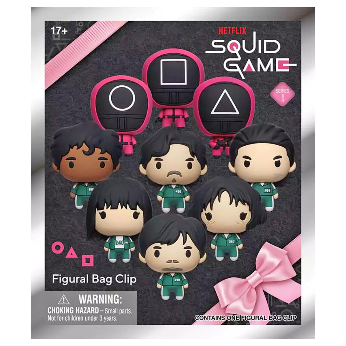 Squid Game Series 1 Figural Bag Clip (styles vary)