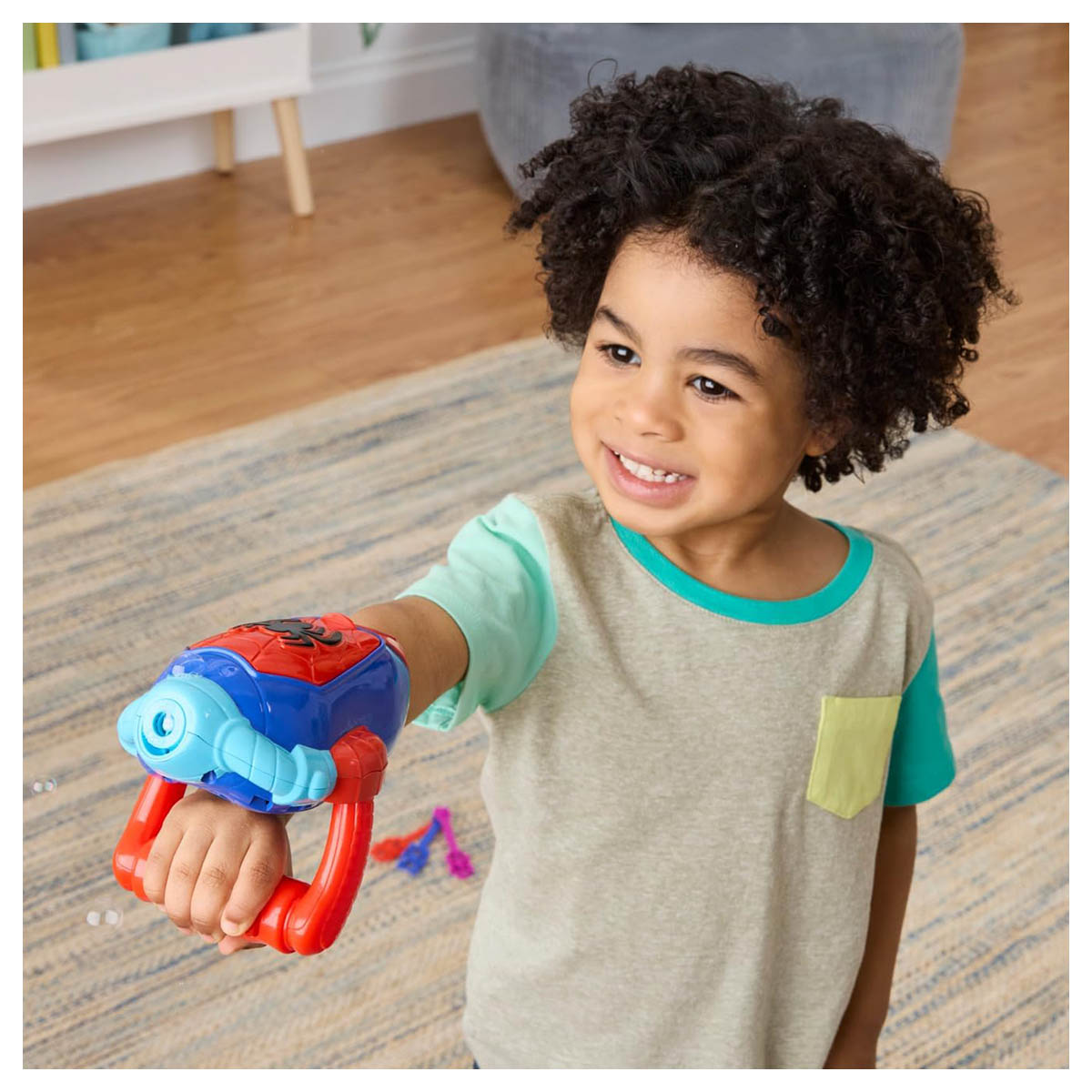 Marvel Spidey and his Amazing Friends Water Webs Bubble Slinger