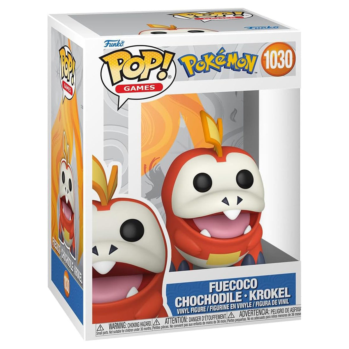Funko Pop! Games: PokÃ©mon Fuecoco Vinyl Figure #1030