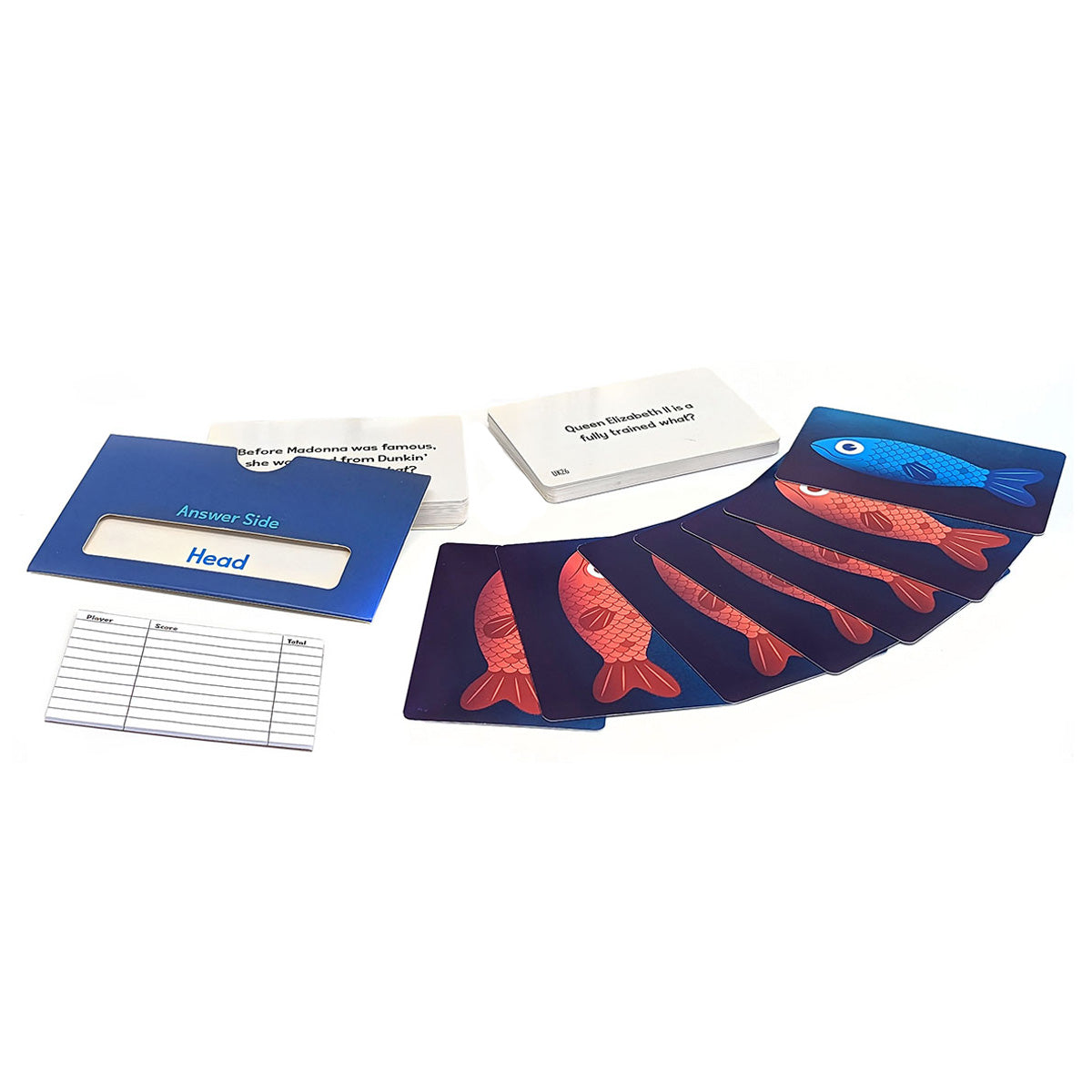 Sounds Fishy Travel multiplayer board game setup