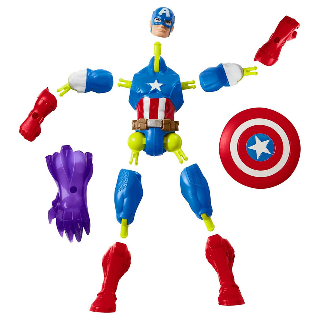 MixMashers Marvel Captain America Action Figure
