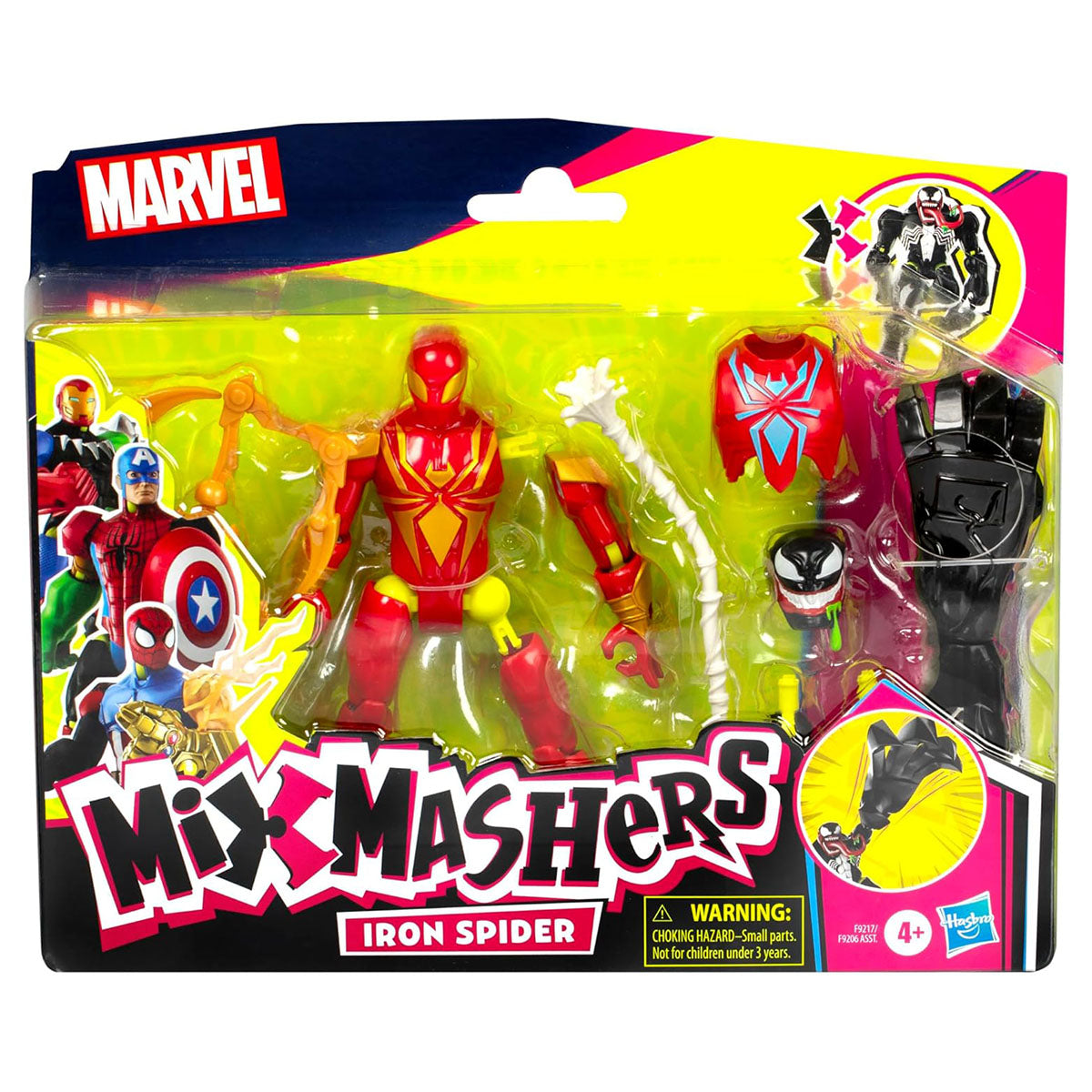 MixMashers Marvel Iron Spider Figure