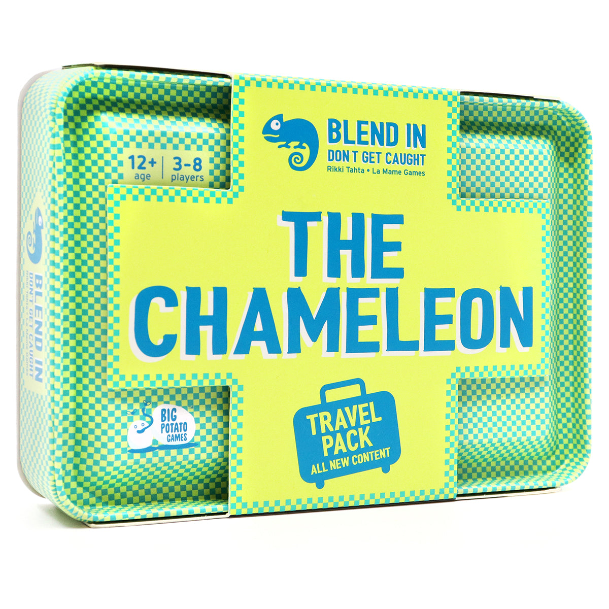 The Chameleon Travel board game compact tin