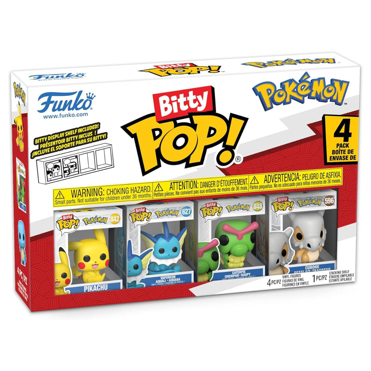 Funko Bitty Pop! PokÃ©mon Mini Figures Series 1 (4 Pack)