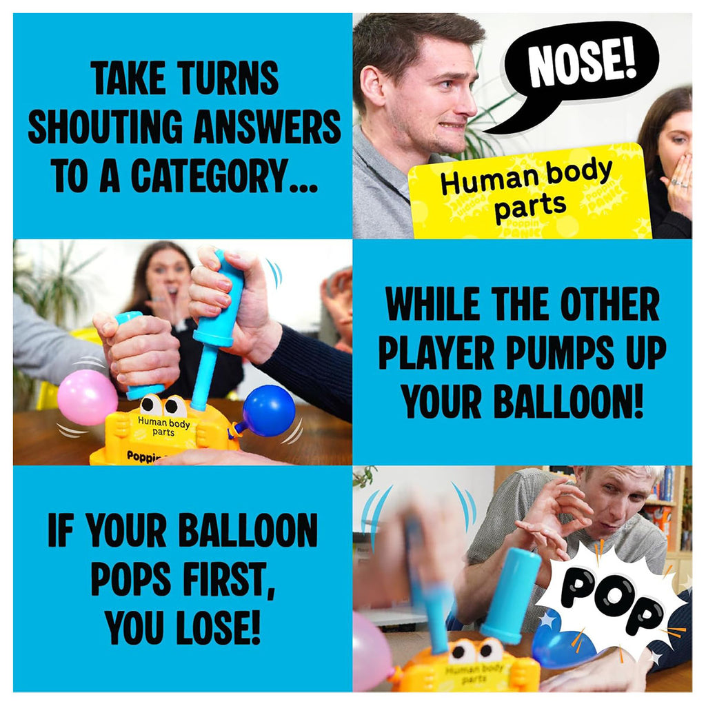 Poppin Panic Party Game