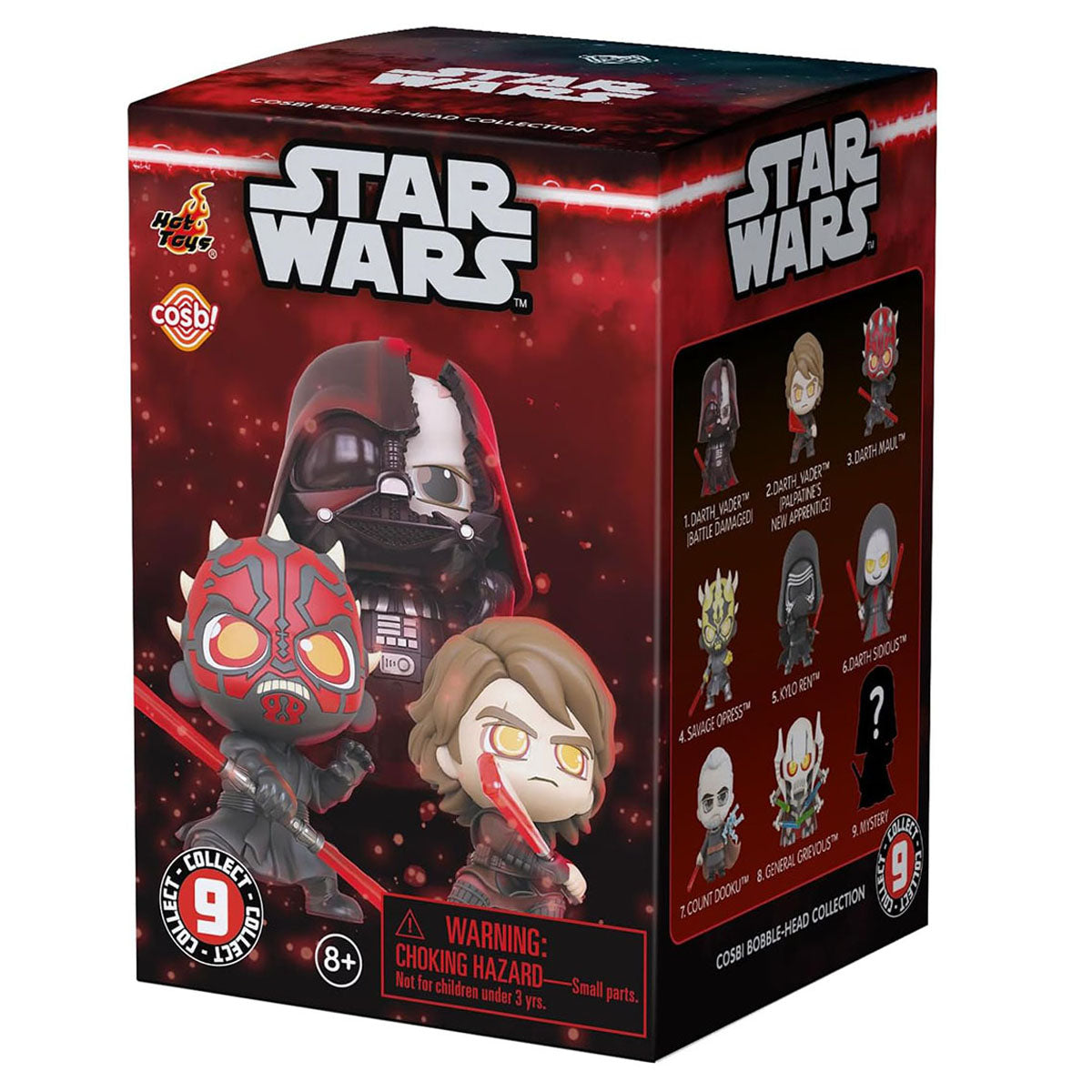 Star Wars Cosbi Figurines Dark Side Series Blind Box