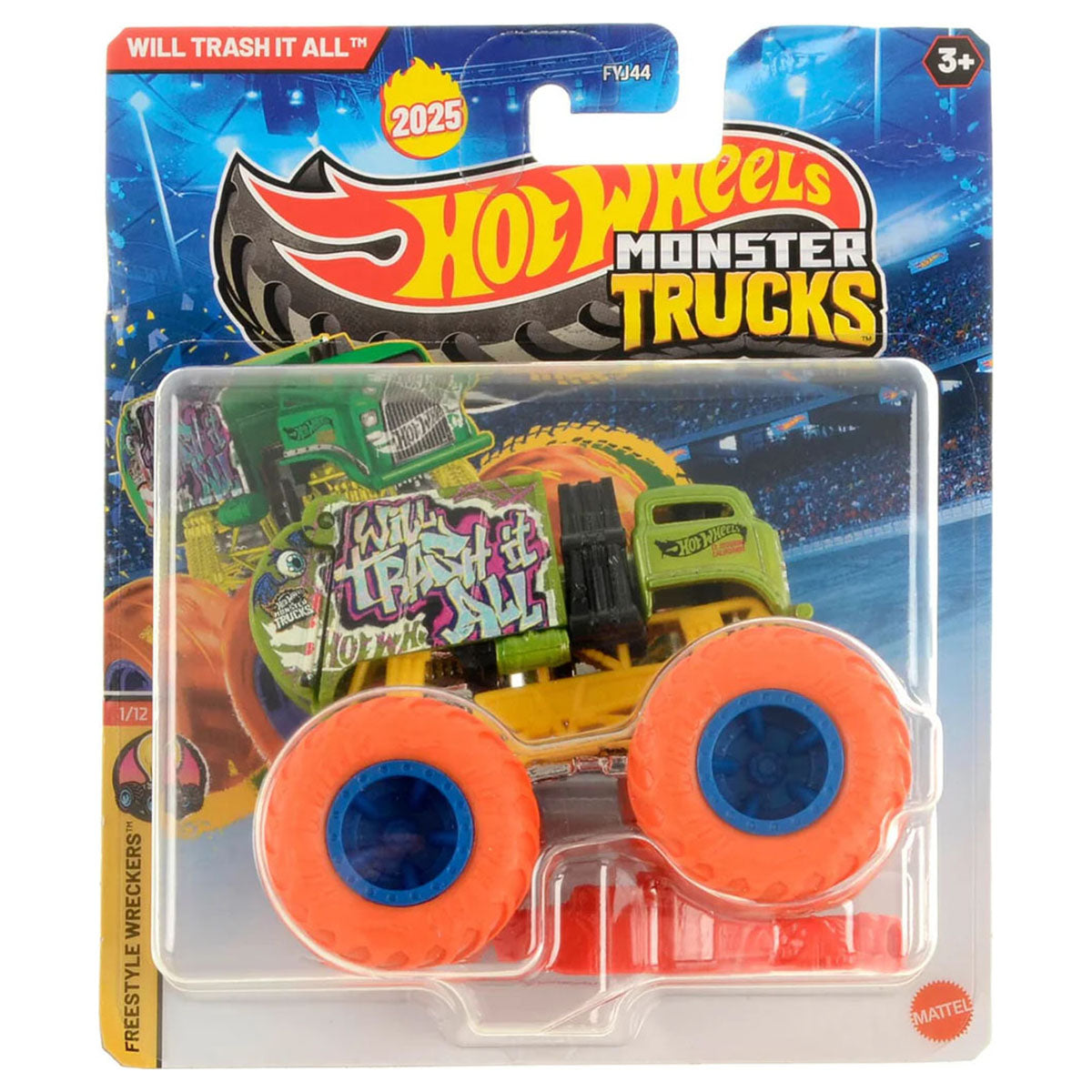 Hot Wheels Monster Trucks Will Trash All