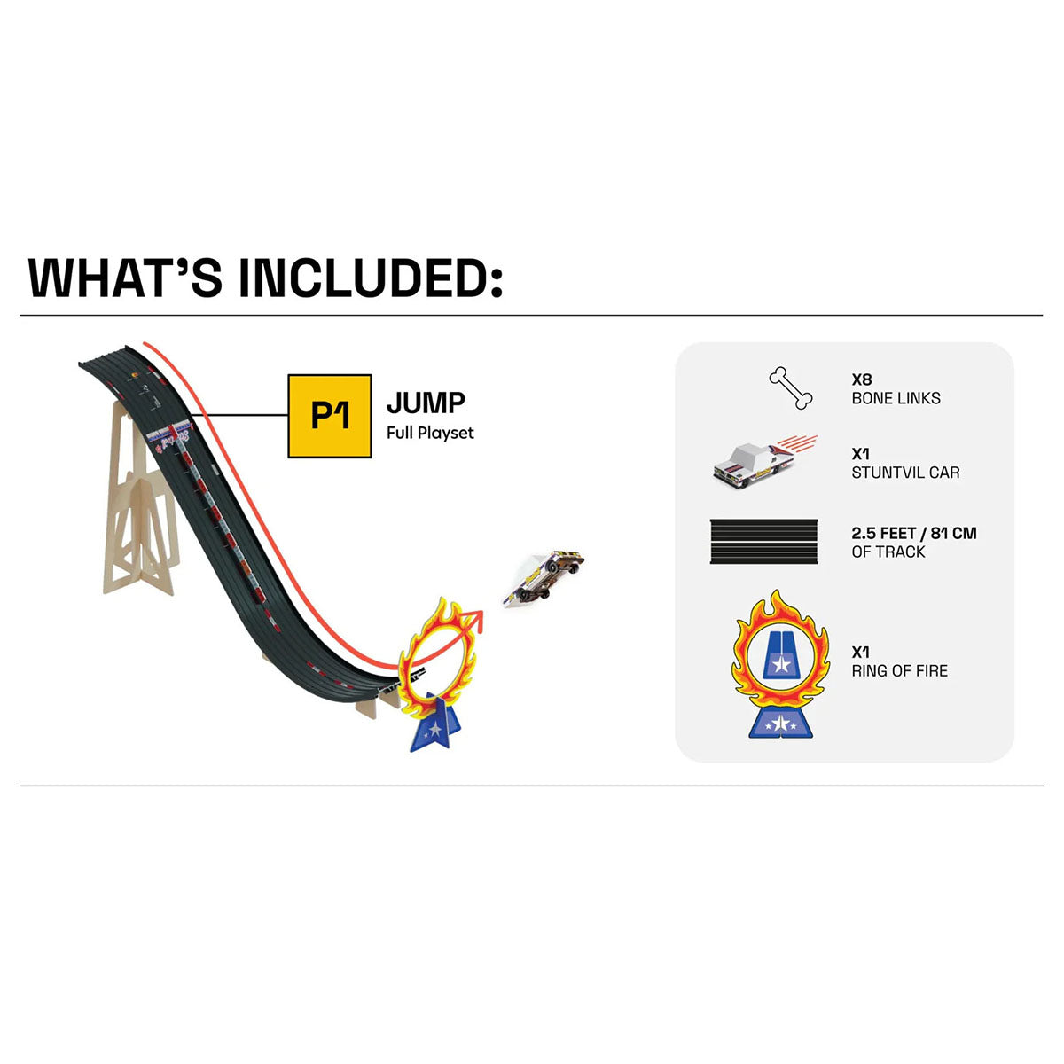 Candylab Roadworks Stunt Jump Playset