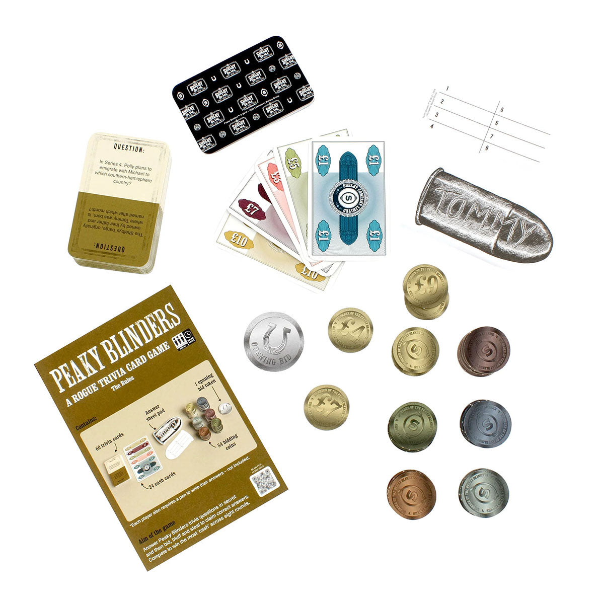 Peaky Blinders Trivia Game