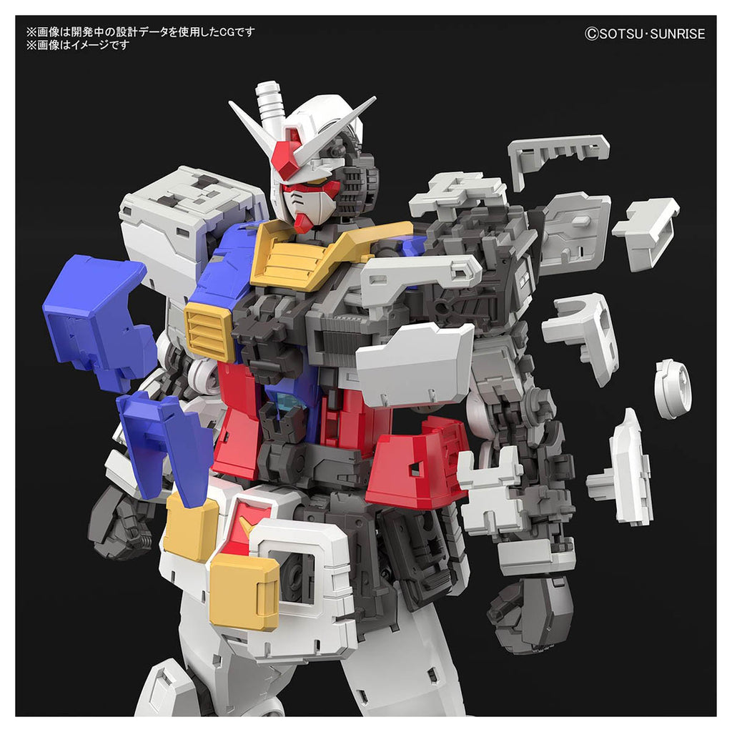 RG RX-78-2 Gundam v2.0 EFSF Prototype Close Combat Mobile Suit Figure