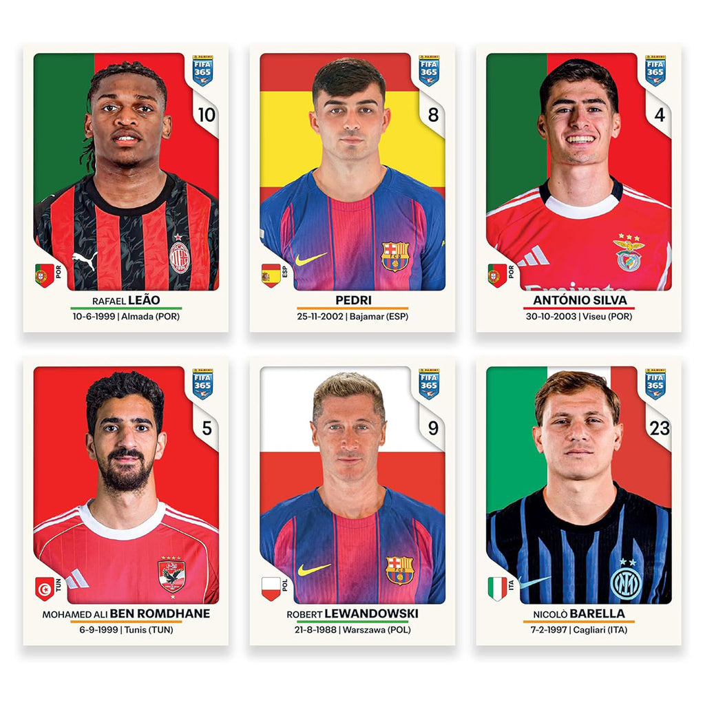 Panini FIFA 365 football stickers assortment