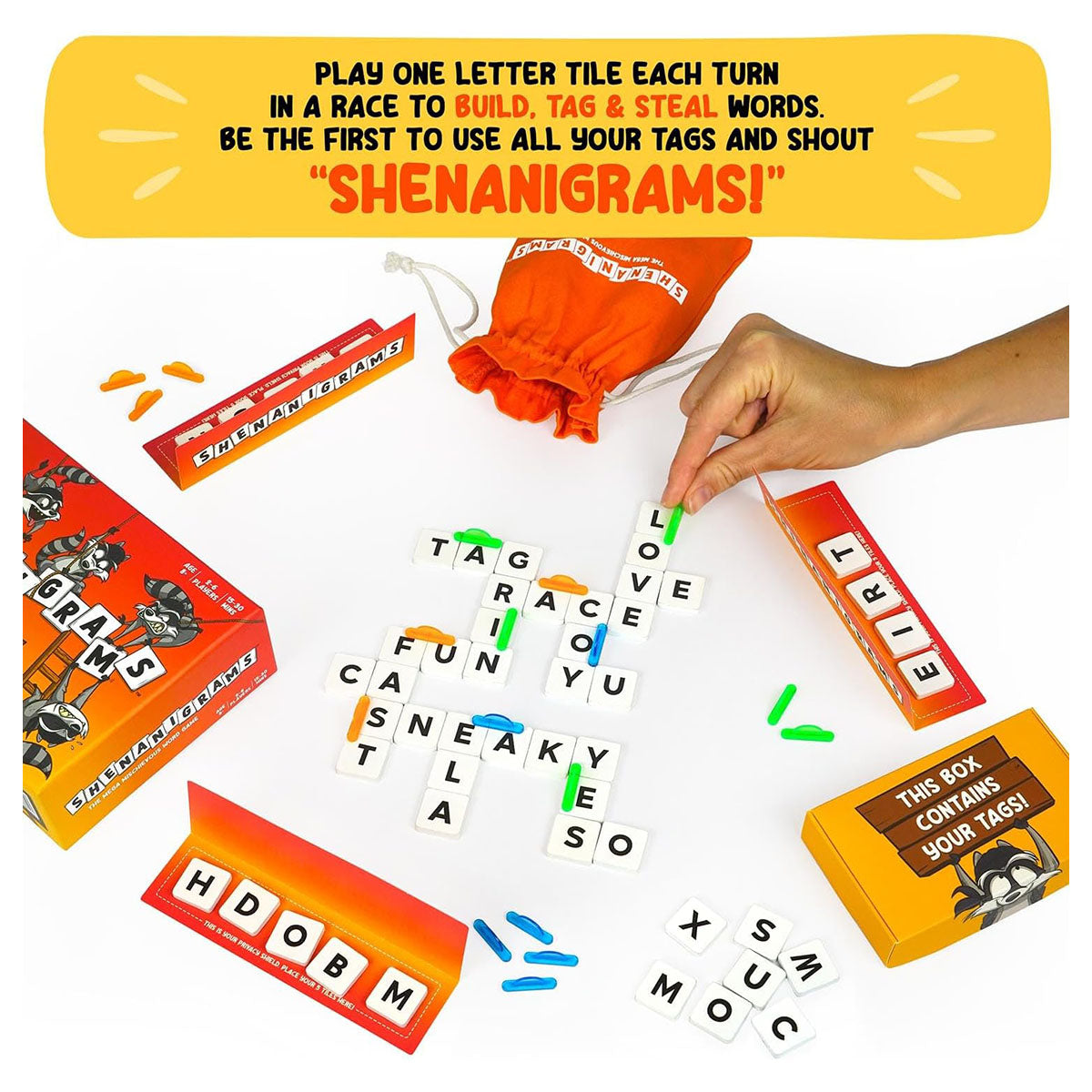 Shenanigrams Board Game
