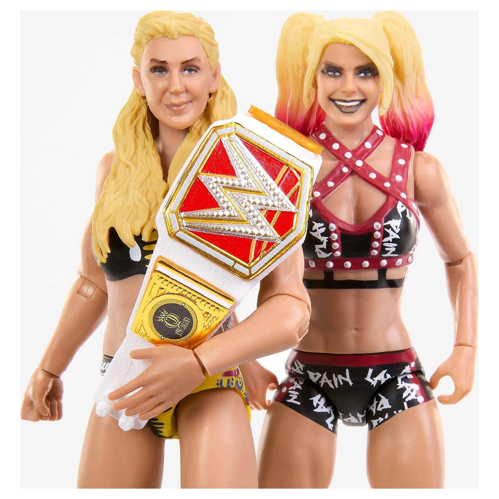 WWE Championship Showdown Series #12 Charlotte Flair vs Alexa Bliss Figures
