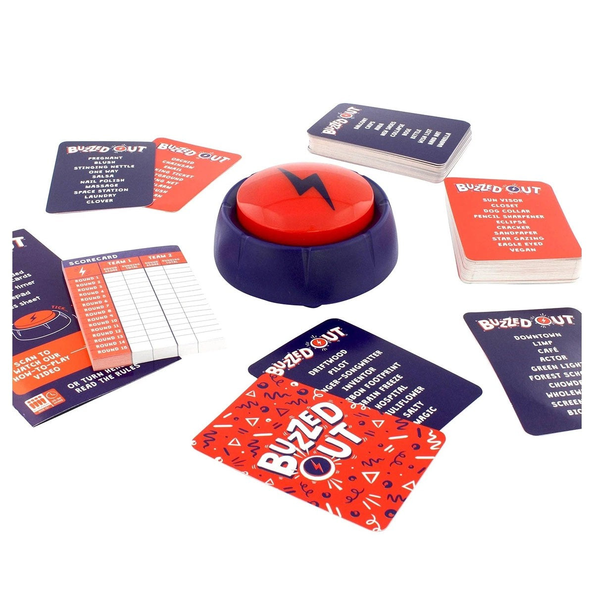 Ginger Fox Buzzed Out Card Game