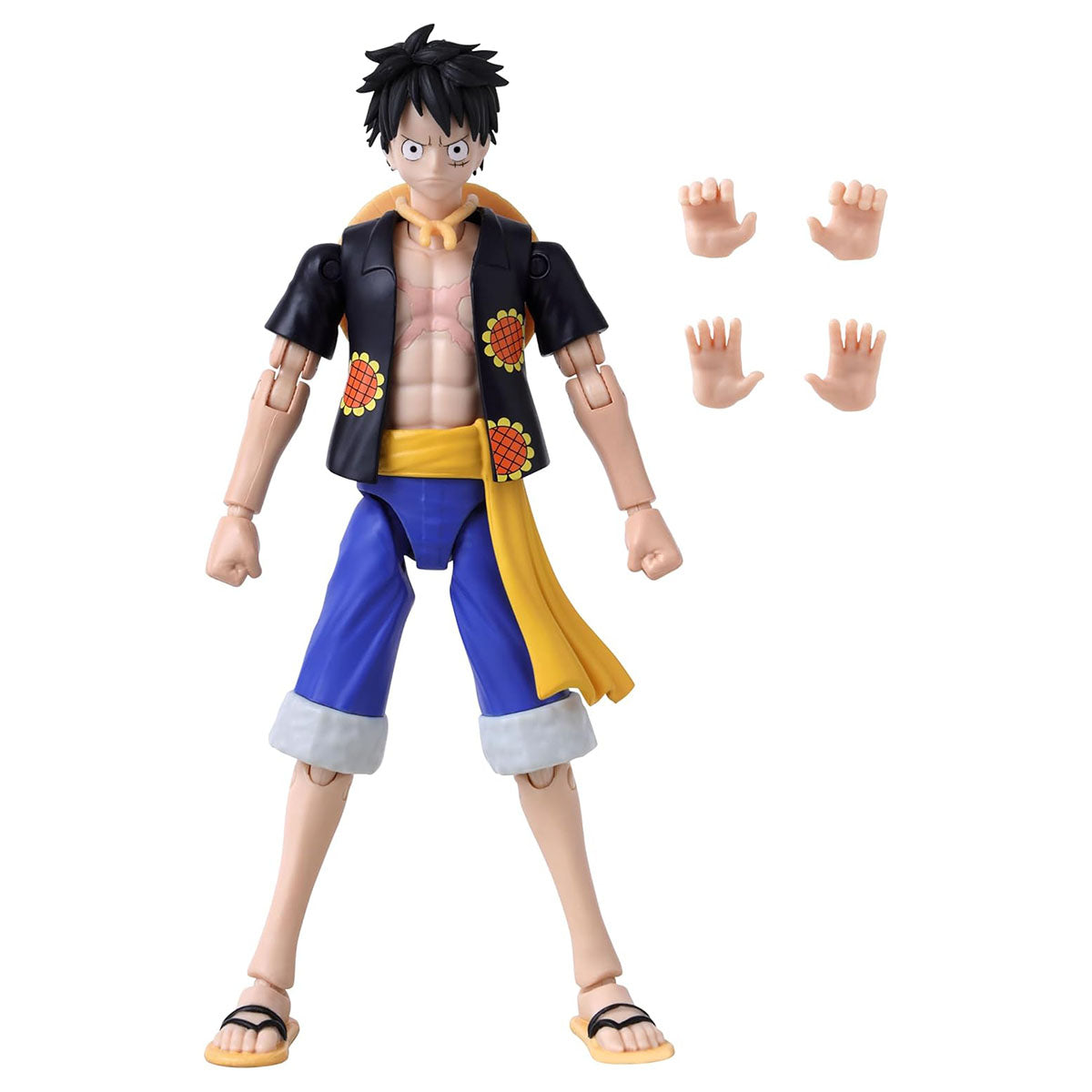 One Piece Anime Heroes: Monkey D. Luffy Dressrosa Figure