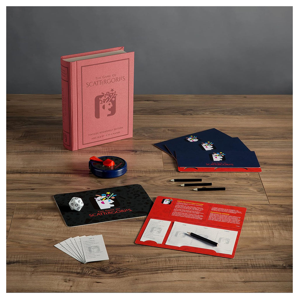 Scattergories Vintage Bookshelf Edition