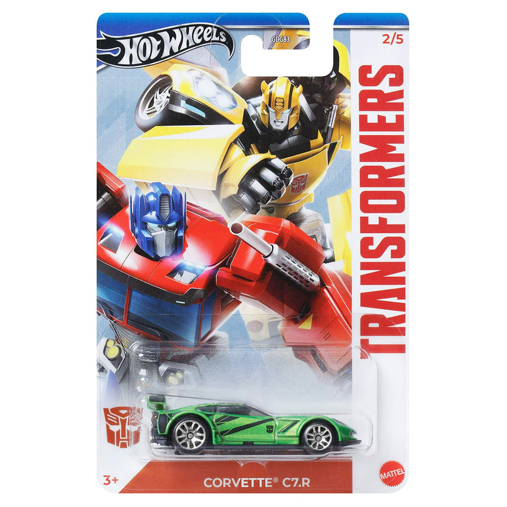 Hot Wheels Entertainment: Transformers Corvette C7.R Car (2/5)