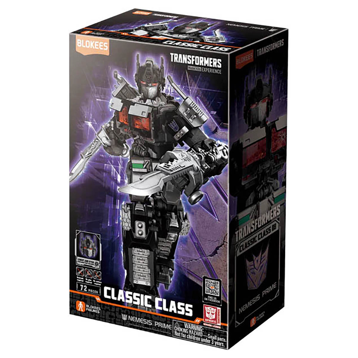 Blokees Transformers Classic Class 08 Nemesis Prime