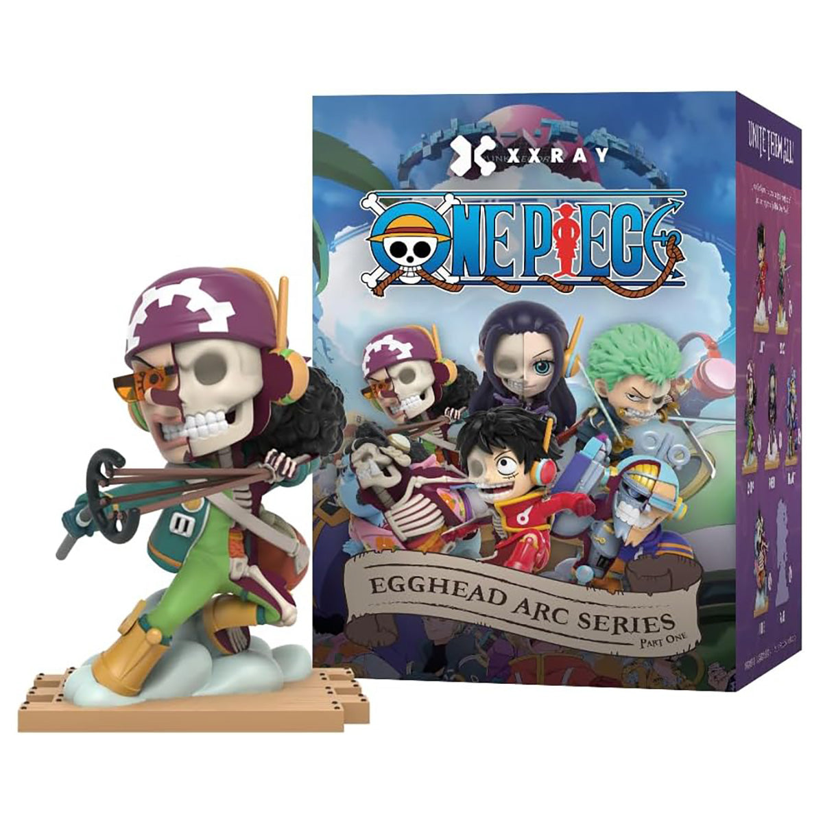 Mighty Jaxx XXRAY One Piece Egghead Arc Series €“ Blind-Box Figure