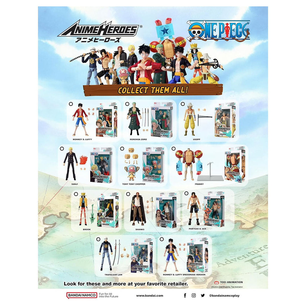 One Piece Anime Heroes: Sanji Action Figure