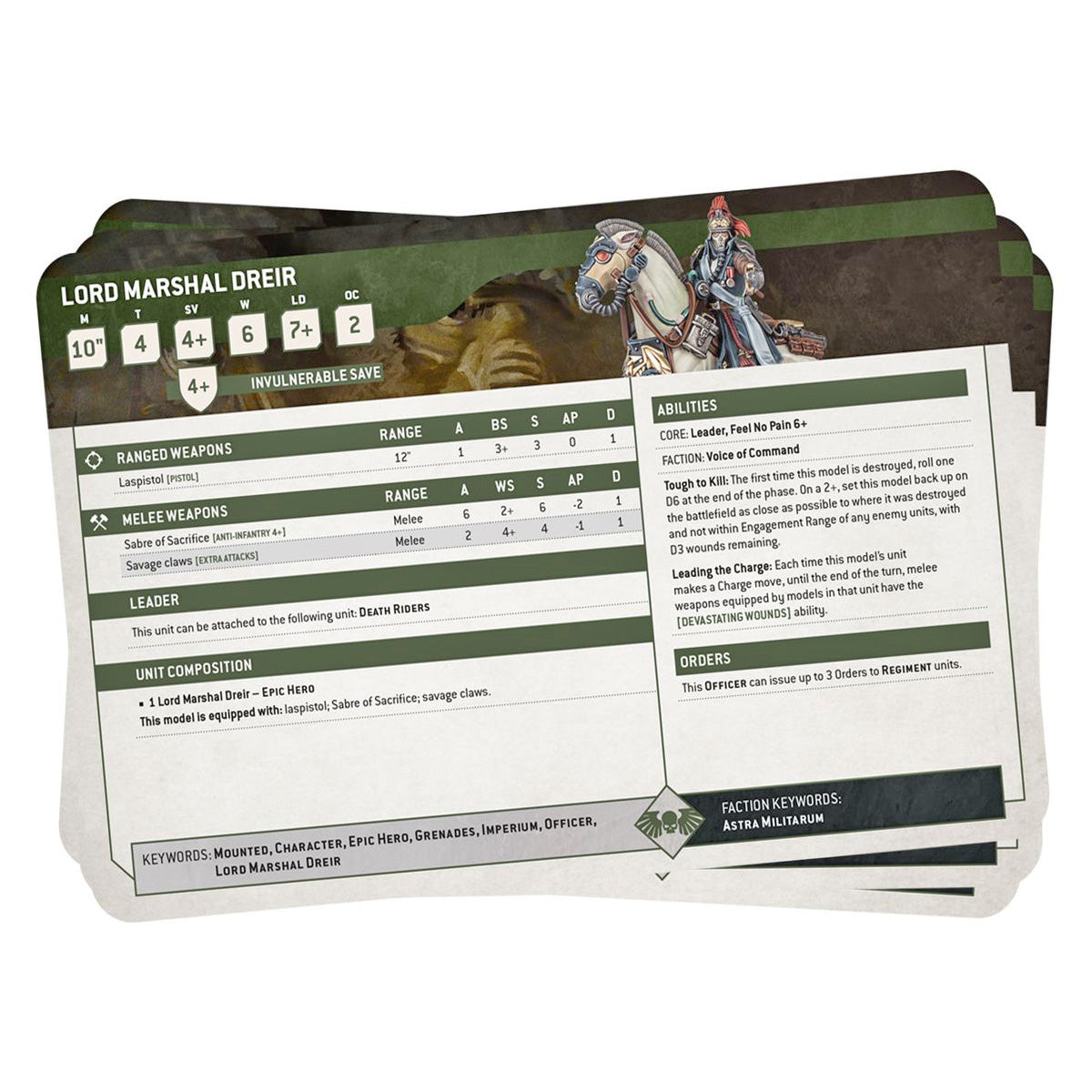 Warhammer 40,000: Death Korps of Krieg Astra Militarum Army Miniatures Set