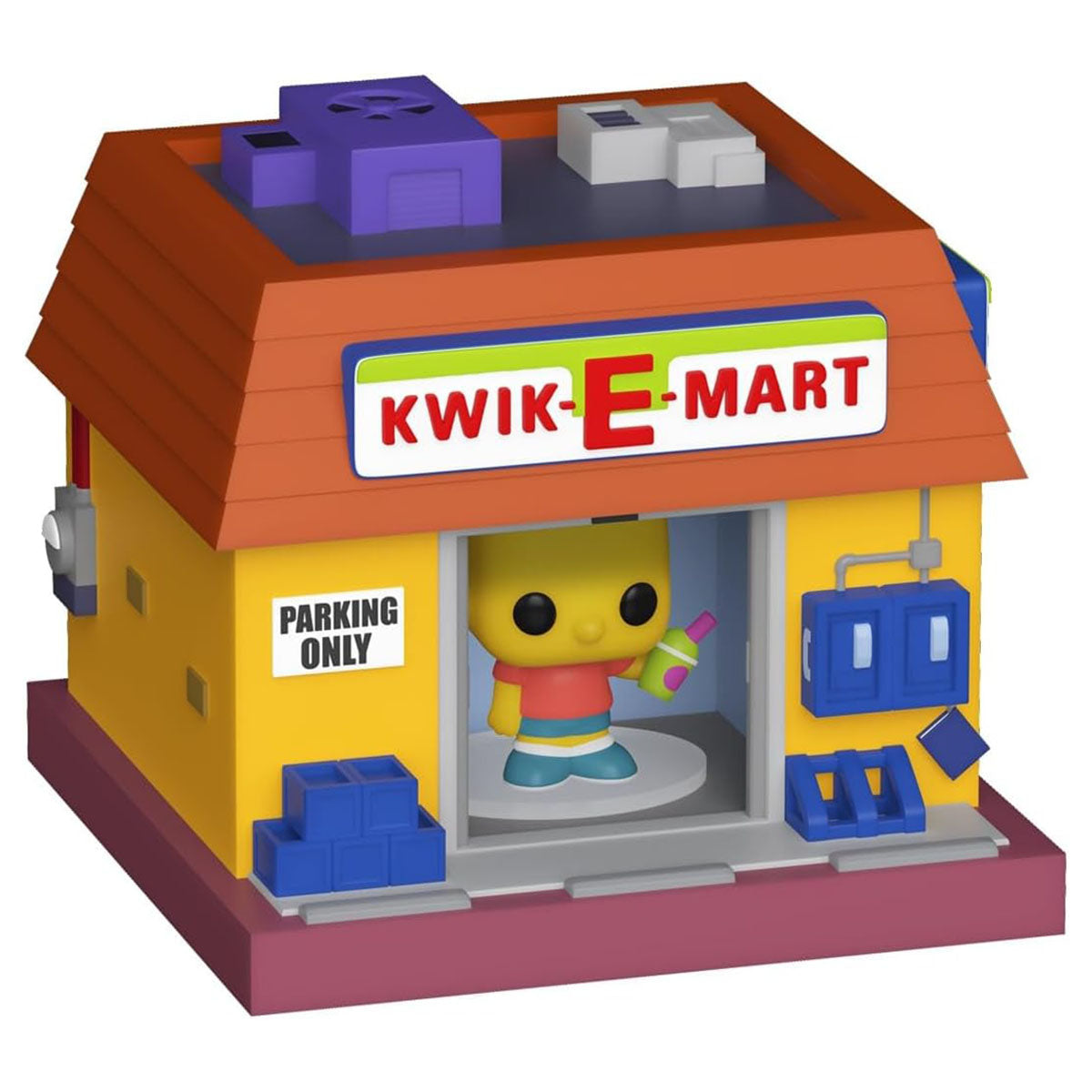 Funko Bitty Pop! Towns: The Simpsons: Bart Simpson and Kwik-E-Mart