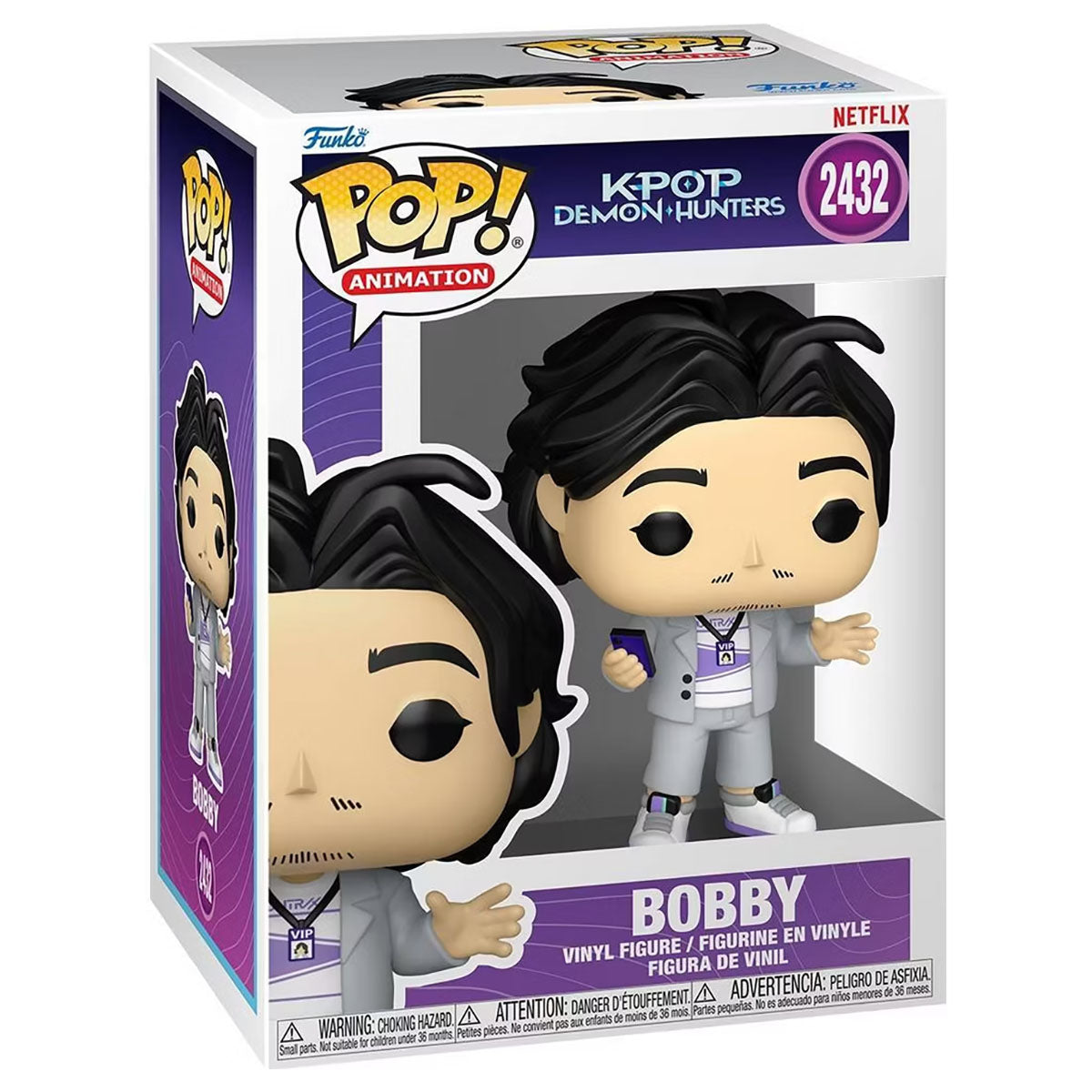 Bobby KPOP Demon Hunters Funko POP! Vinyl Figure