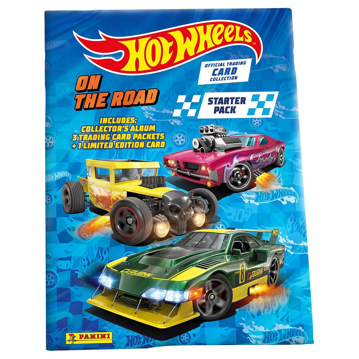 Panini Hot Wheels Trading Card Collection: On The Road Starter Pack