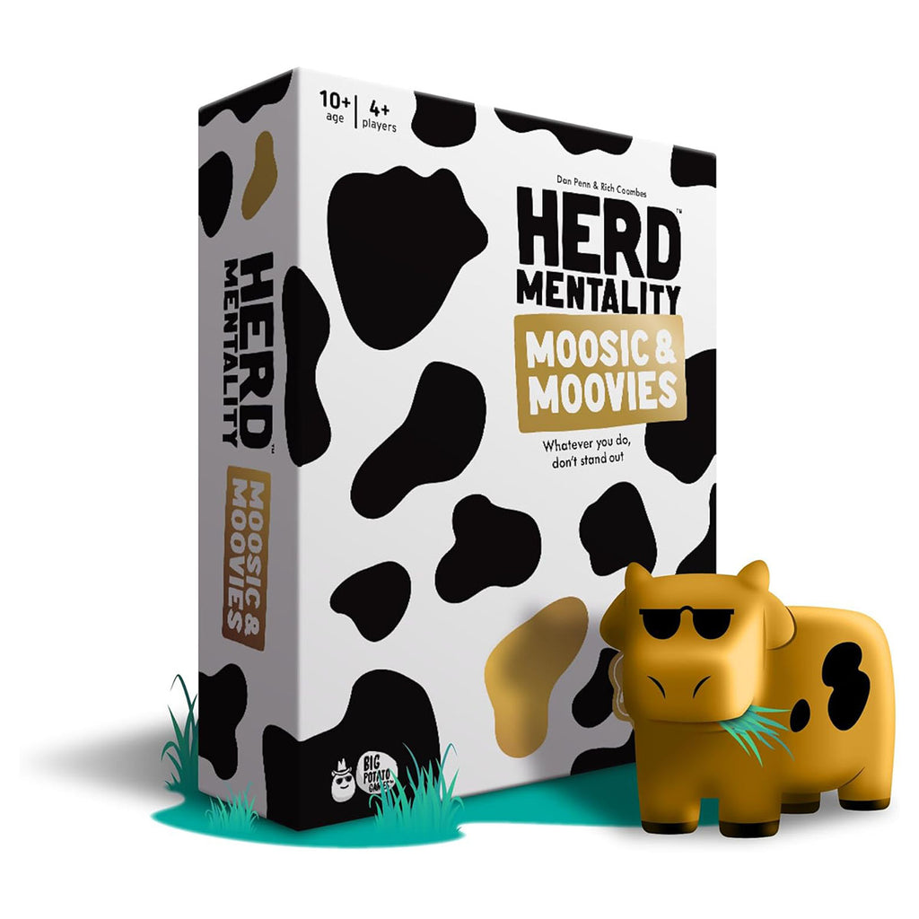 Herd Moosic and Moovies board game box Big Potato